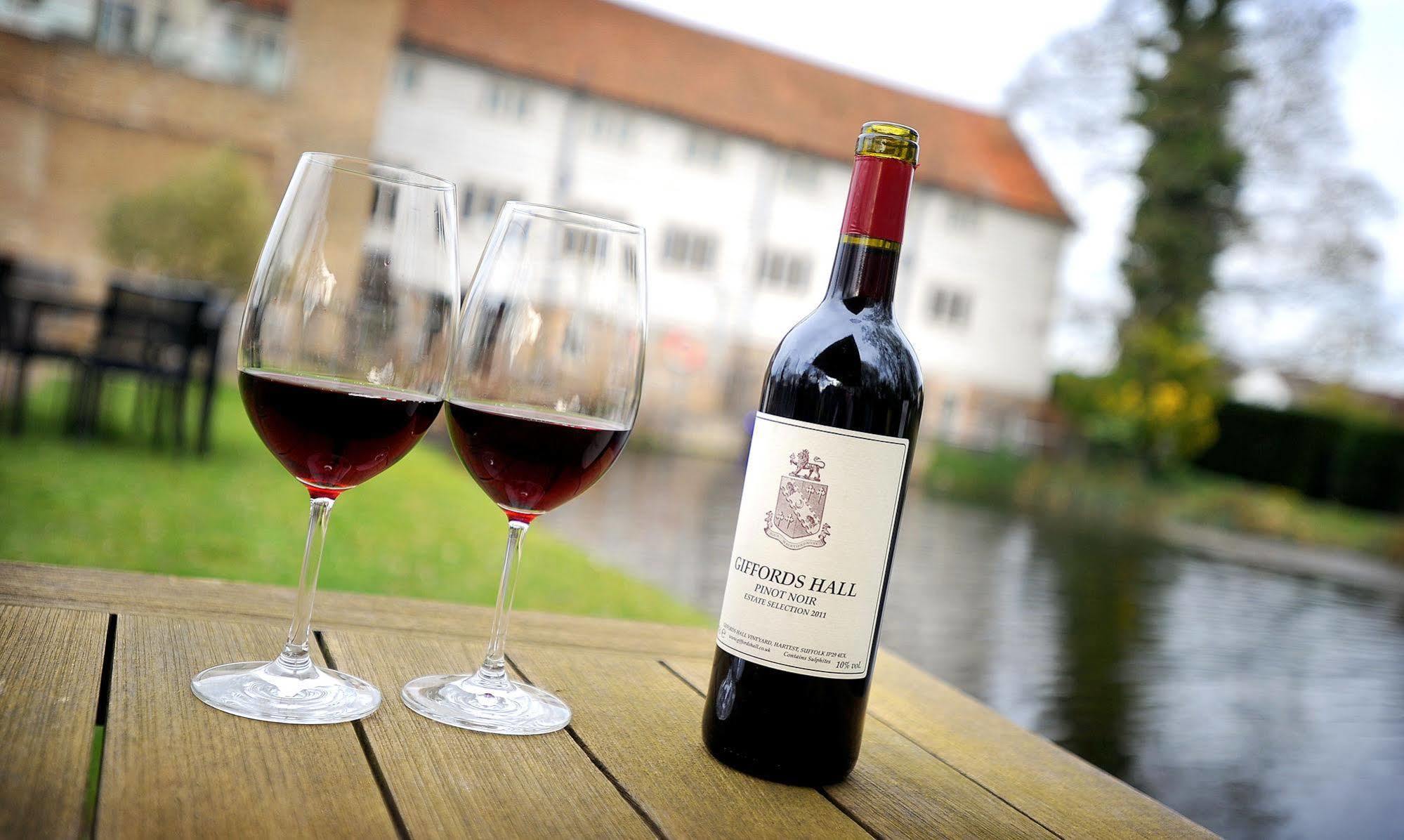 Tuddenham Mill Luxury Hotel Exterior photo English wine