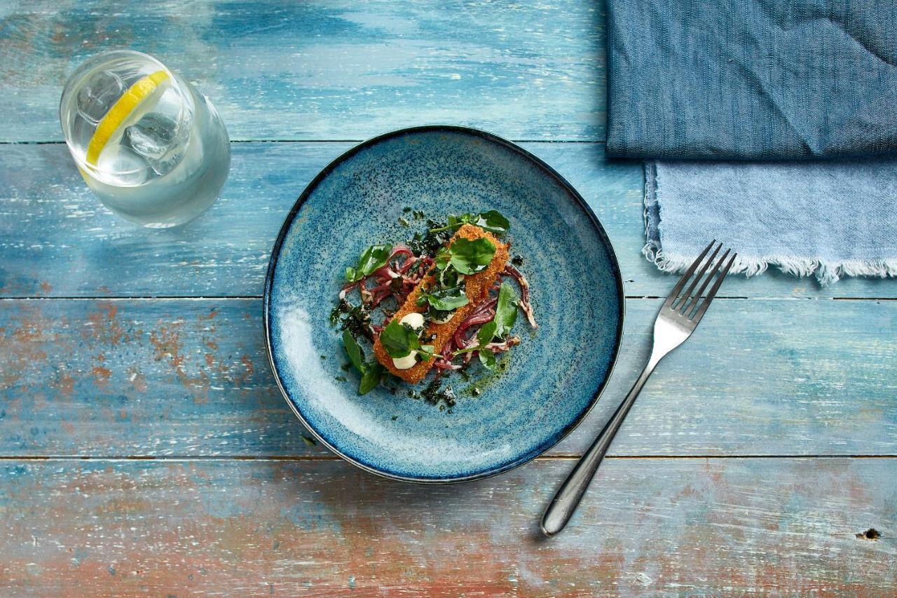 Tuddenham Mill Luxury Hotel Exterior photo A plate of food